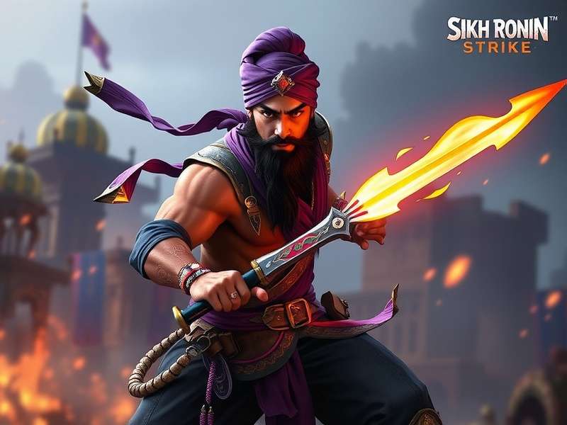 Sikh Ronin Character Design